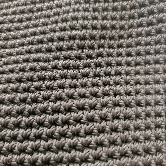 The SAK Crochet Shoulder Strap Hobo Bag Purse Knit Boho Zip Black Elliott Lucca - Picture 5 of 10